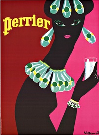 PERRIER  Sparkling water - (small) pop art