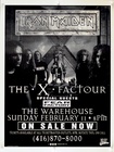 Iron Maiden The X Factor Concert Poster
