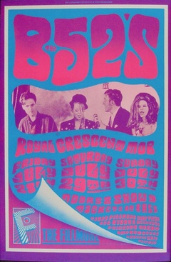 B-52s: Fillmore 1989 F112