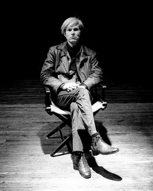 Andy Warhol Seated No Glasses