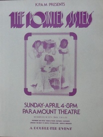 Pointer Sisters: Portland 1974