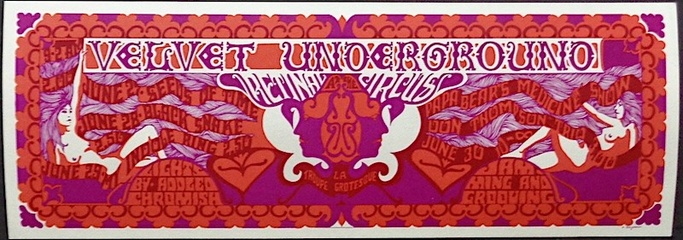Velvet Underground: Vancouver 1968 (Handbill)