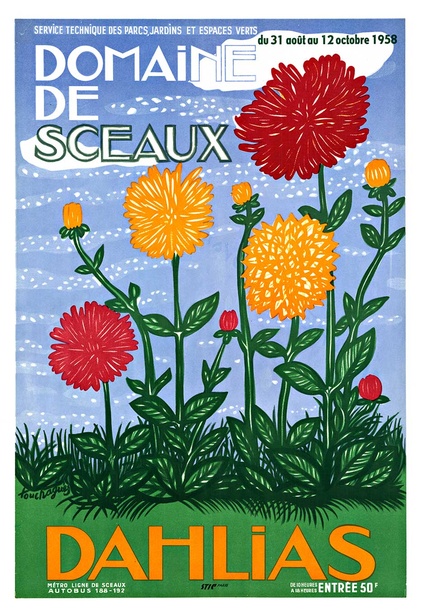 DAHLIAS DOMAINE DE SCEAUX