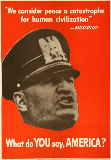 What do YOU Say America - (Mussolini) Sm