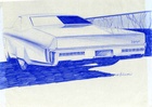 Oldsmobile Ninety-Eight Rear Concept Design by Michalak
