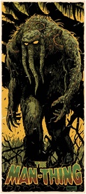 The Man-Thing (Variant Poster)