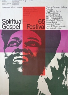 Spiritual and Gospel Festival: Frankfurt 1965 (A0)