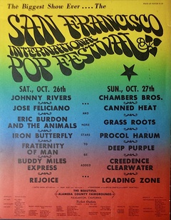 San Francisco International Pop Festival 1968 (style B)