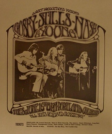 Crosby Stills Nash & Young: Portland 1970 (style B)