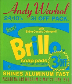 Andy Warhol Brillo Pasadena Art Museum