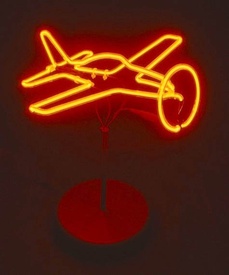PLANE RED (Neon)