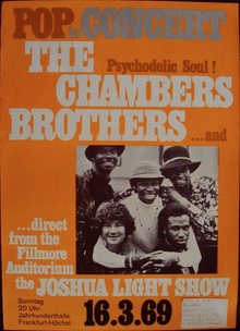 Chambers Brothers: Frankfurt 1969