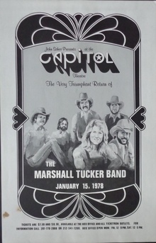 Marshall Tucker Band: Passaic 1978