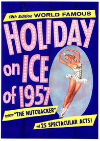 Holiday on Ice of 1957 linen-backed