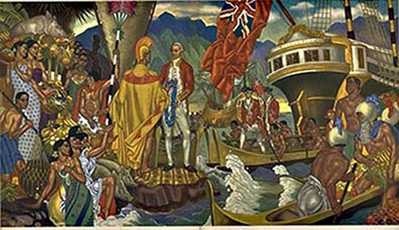 Matson Lines Hawaii - A God Appears