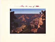 GRAND CANYON Along the Way TWA