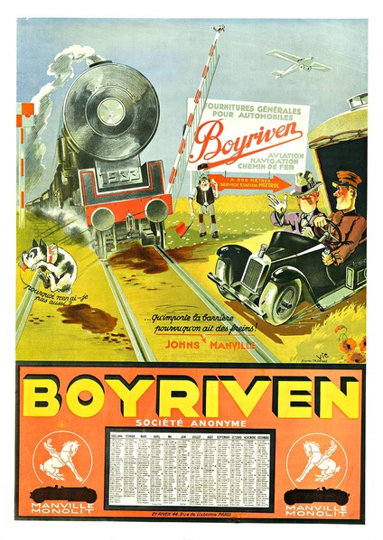 Boyriven Aviation Navigation Chemin de Fer