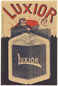 LUXIOR Automobile original poster