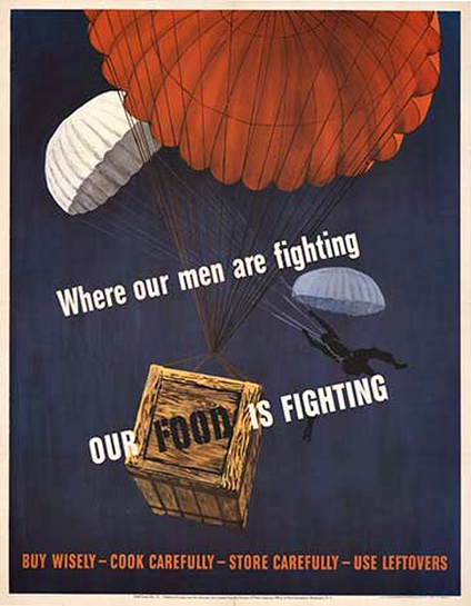 Where Our Men Are Fighting Our Food Is Fighting