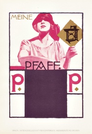 Meine PFAFF (bookplate), 1926