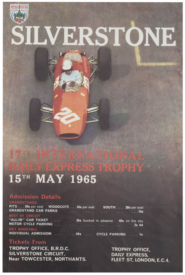 17th international Trophy Meeting Silverstone, 1965