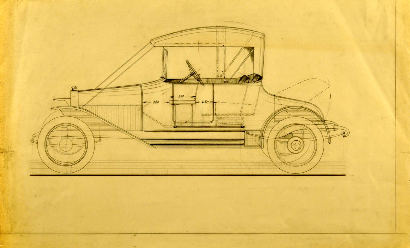 1920's Concept Car Design