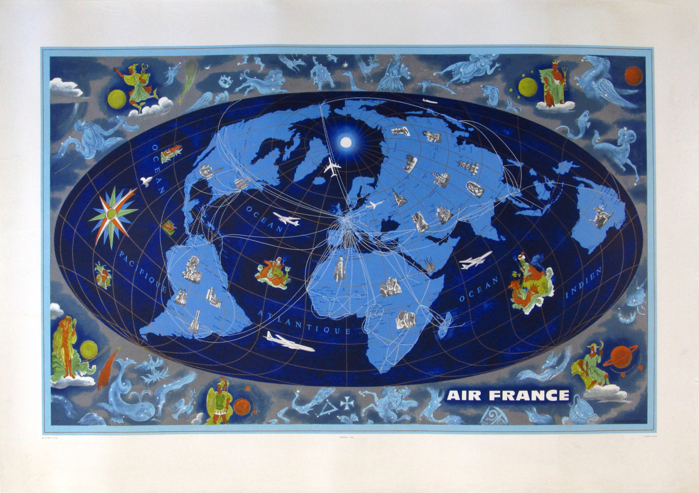 Air France (light blue with constellations)