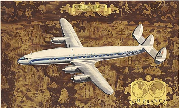 AIR FRANCE SUPER CONSTELLATION