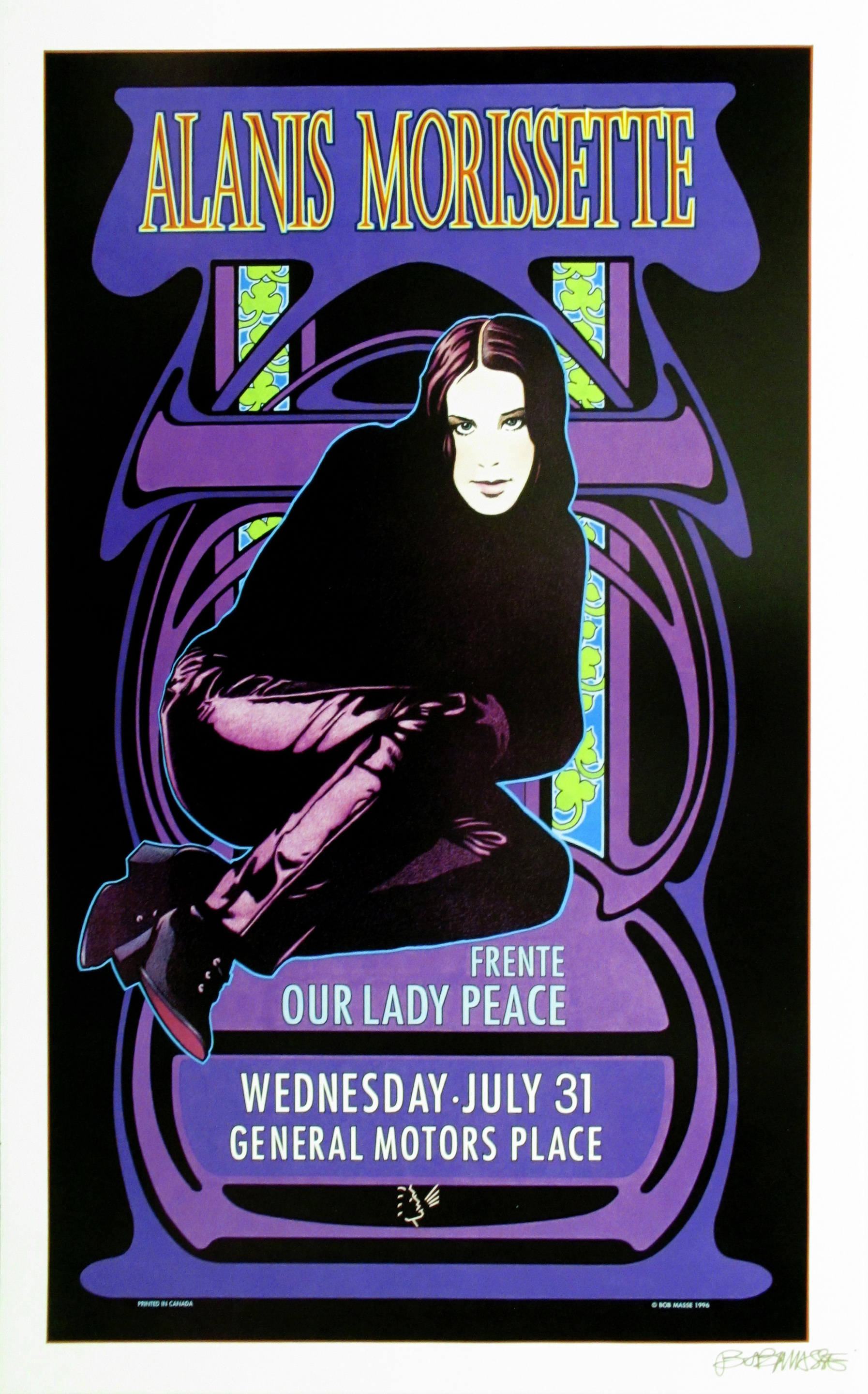 Alanis Morissette Original Concert Poster