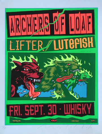 Archers of Loaf Concert Poster