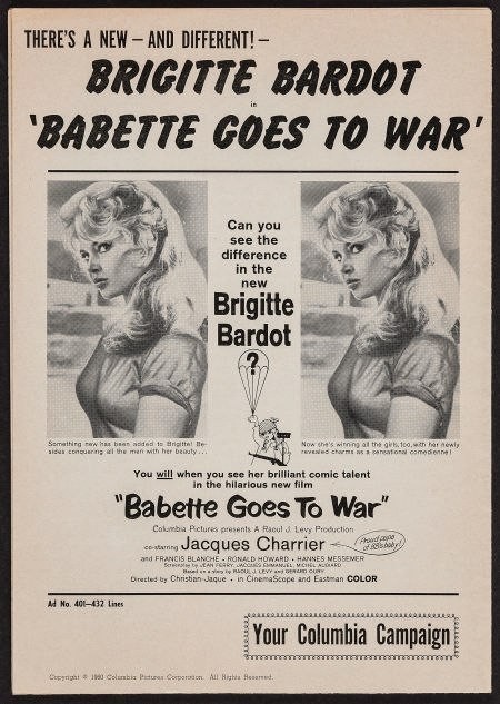 Babette Goes to War