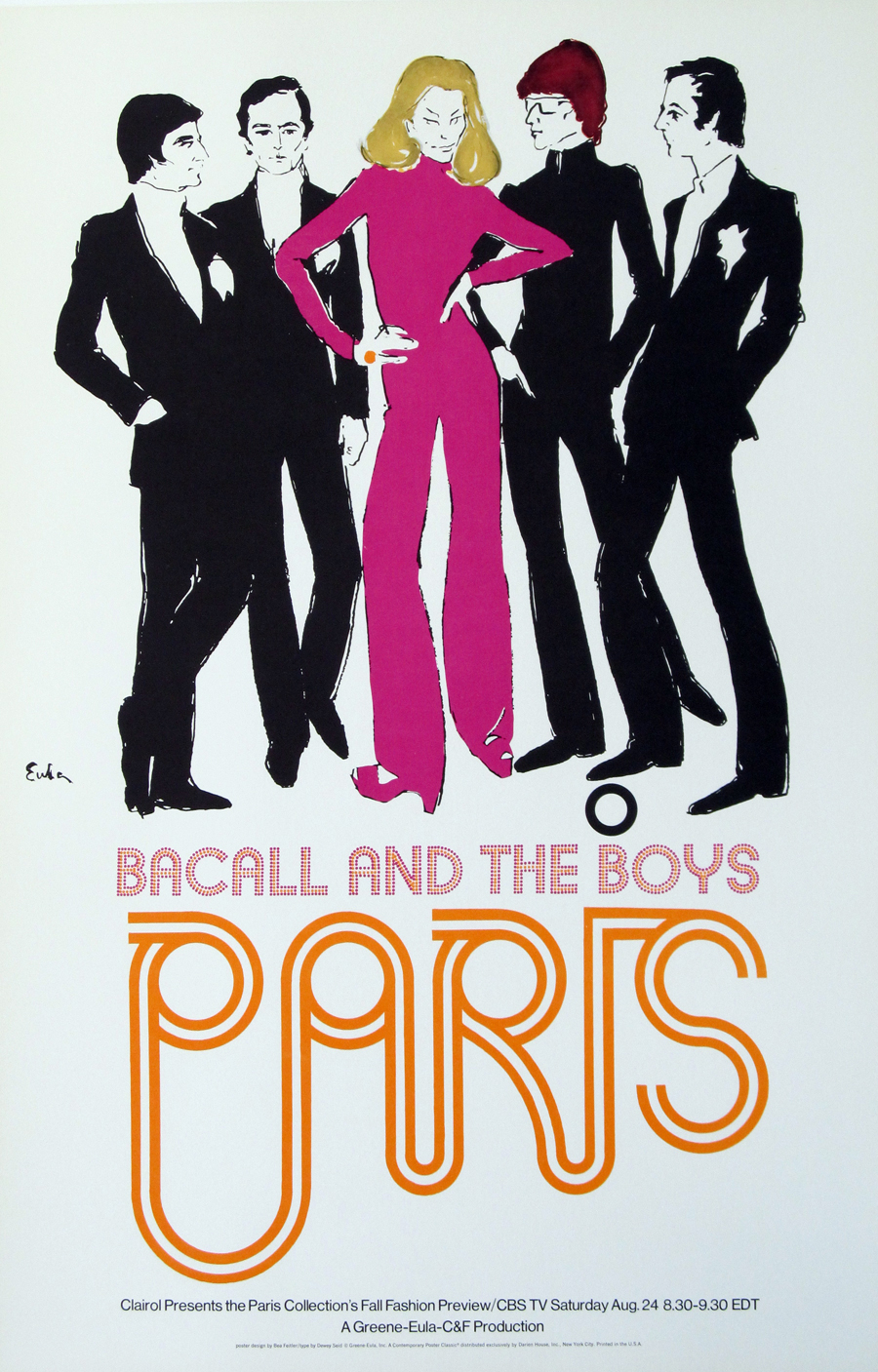 Bacall and the Boys Paris