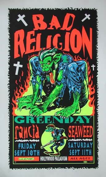 Bad Religion Concert Poster