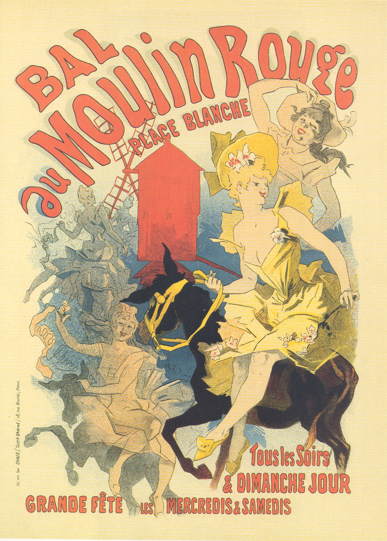 Bal au Moulin Rouge, "Maitres de l'Affiche" plate 53