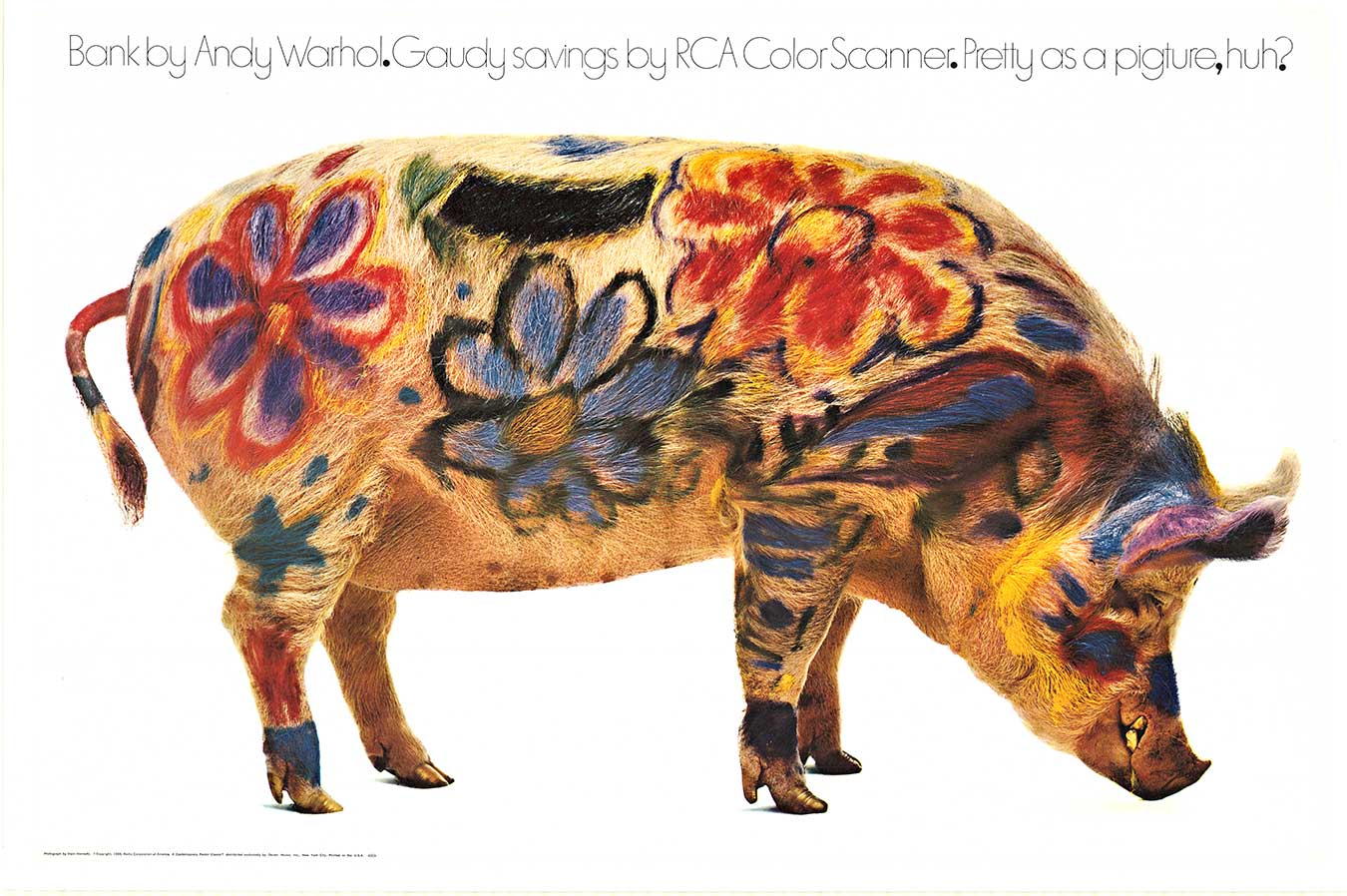 Bank by Andy Warhol pop art Gaudy savings