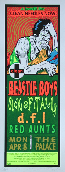 Beastie Boys Concert Poster
