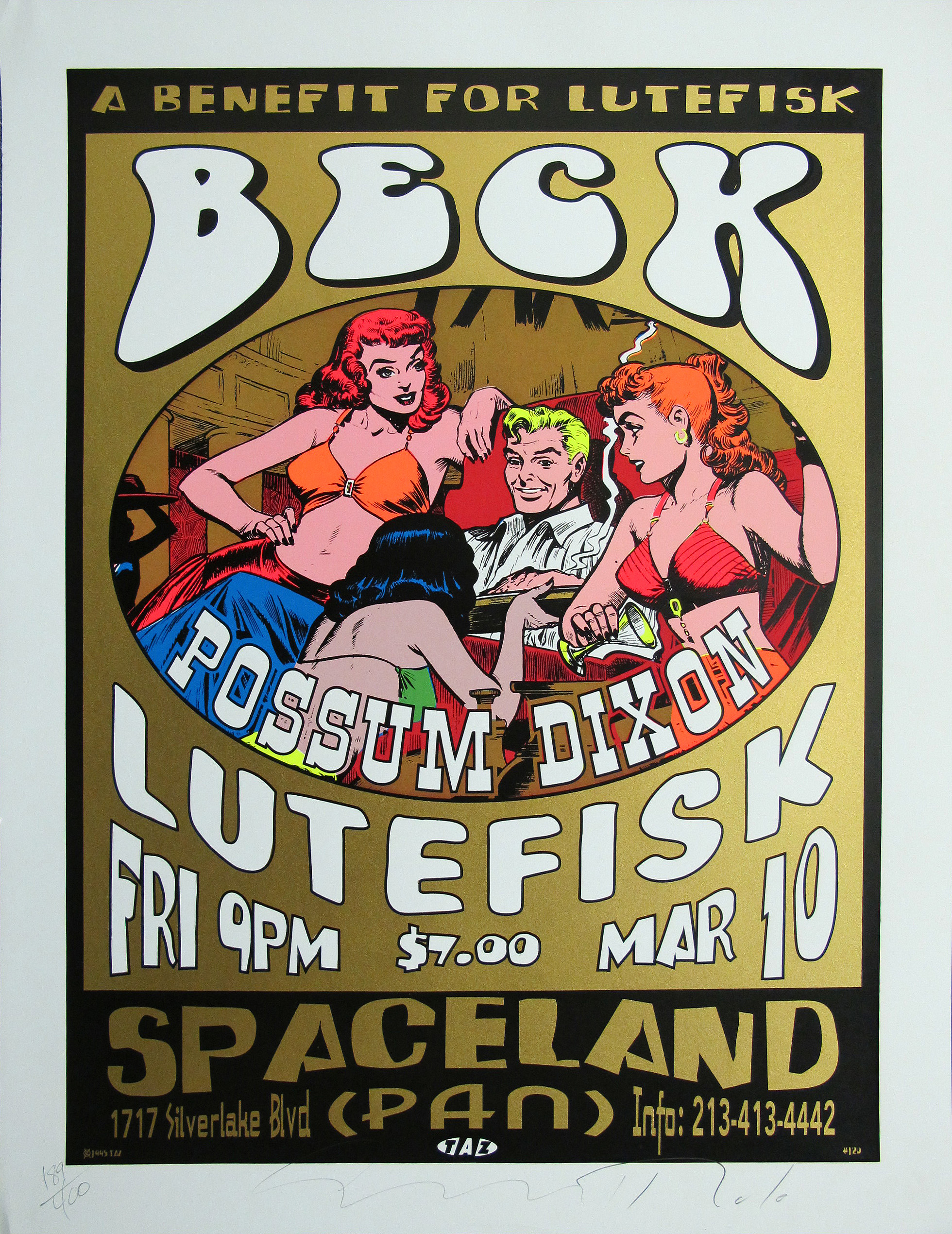 Beck Concert Poster