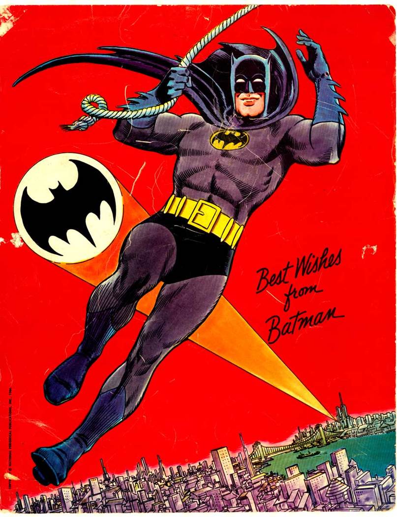 Best Wishes from Batman and Robin