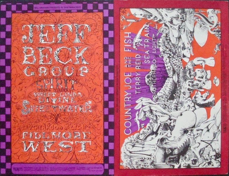 BG 148-149: Jeff Beck Group (Postcard)