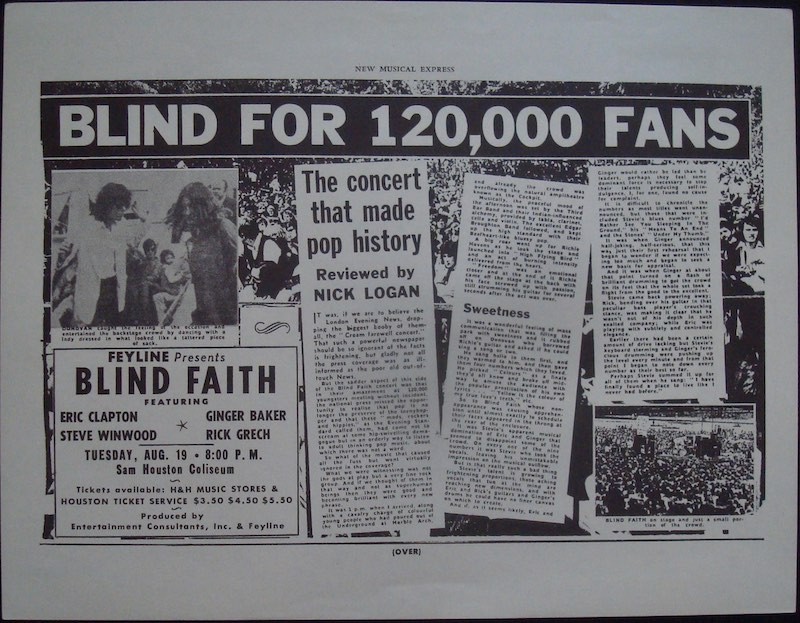 Blind Faith: Austin 1969