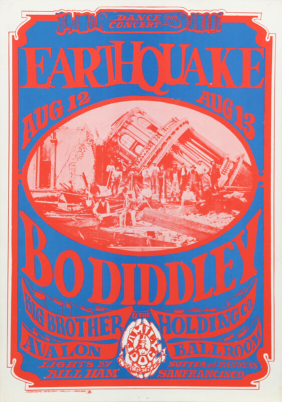 Bo Diddley & Big Brother and the Holding Company, Avalon Ballroom