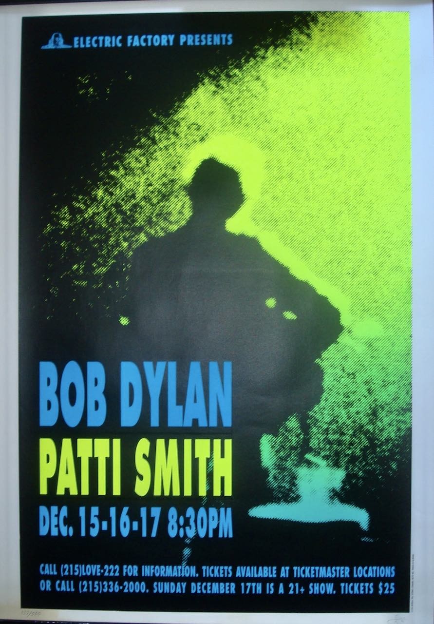 Bob Dylan and Patti Smith: Philadelphia 1995