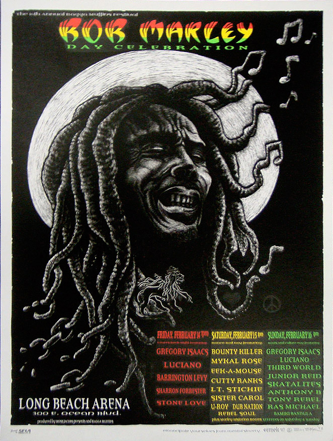 Bob Marley Day Celebration Festival Poster