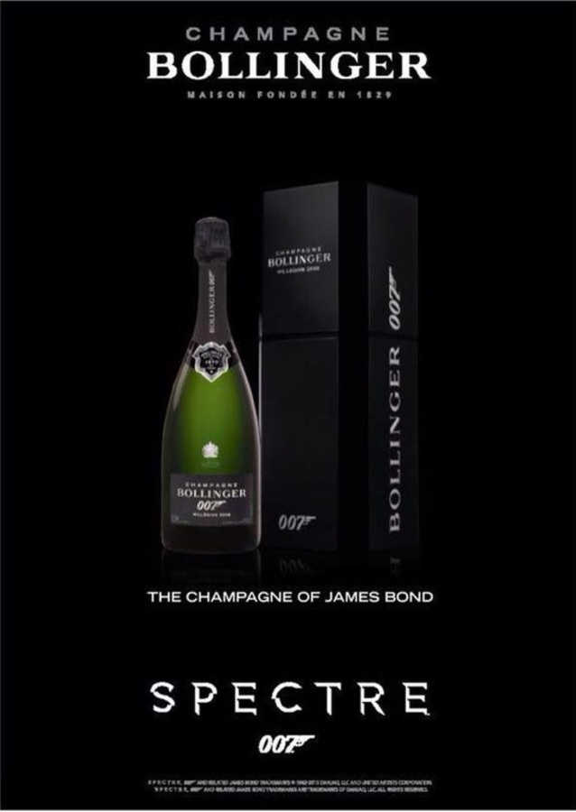BOLLINGER Champagne Spectre 007