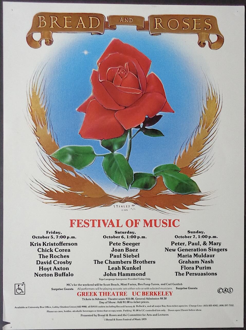 Bread And Roses Festival 1979