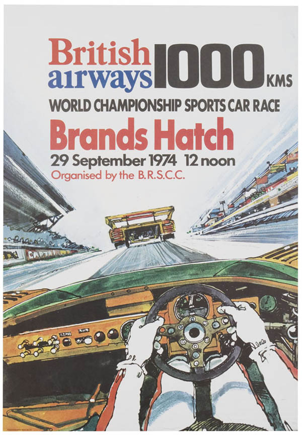 British Airways 1000KMS World Championship Sport Car race, 29 September 1974