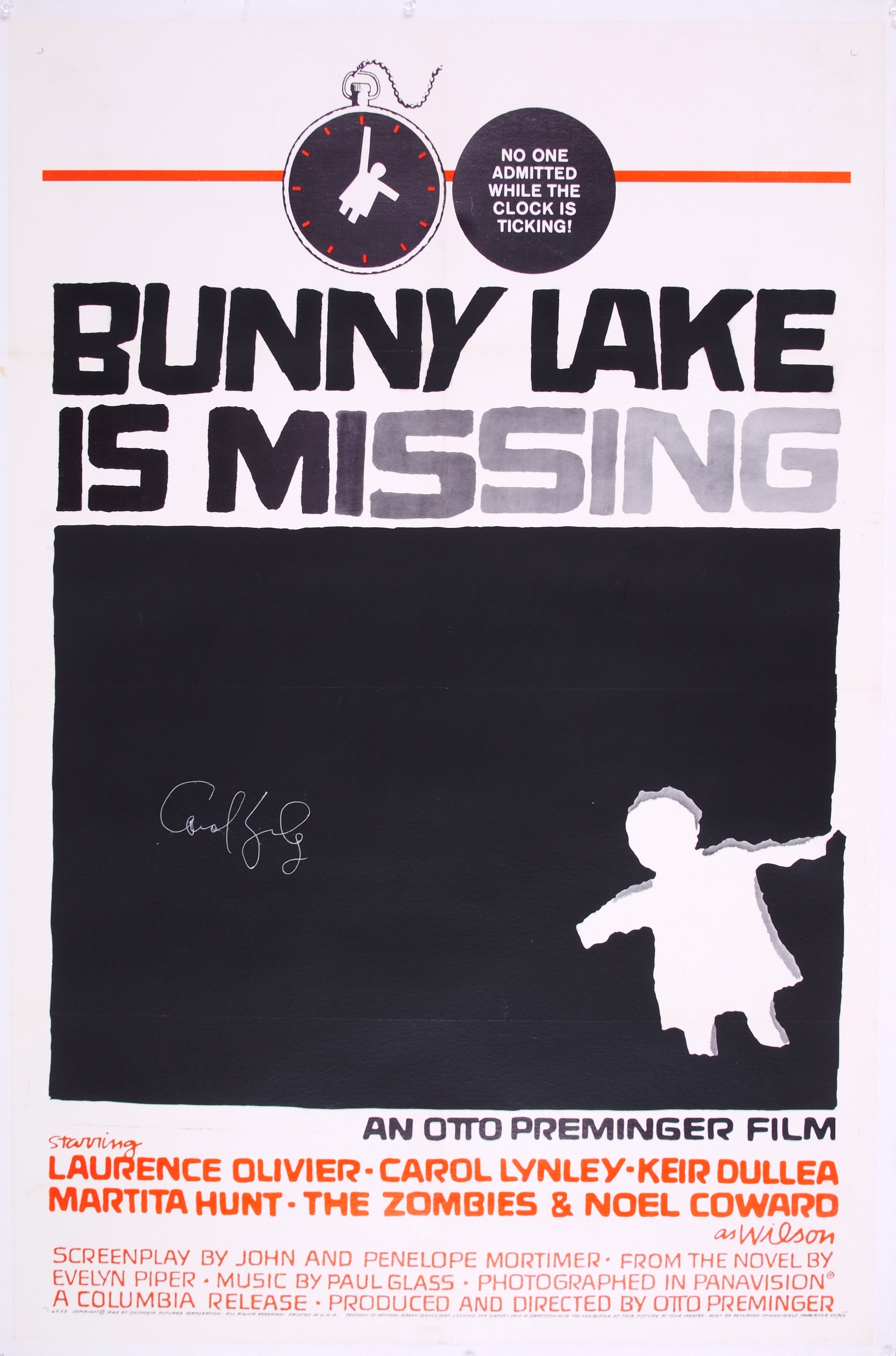 Bunny lake. Bunny Lake is missing (1965).