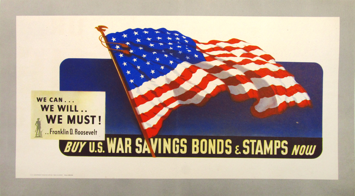 Buy U.S. War Savings Bonds & Stamps Now
