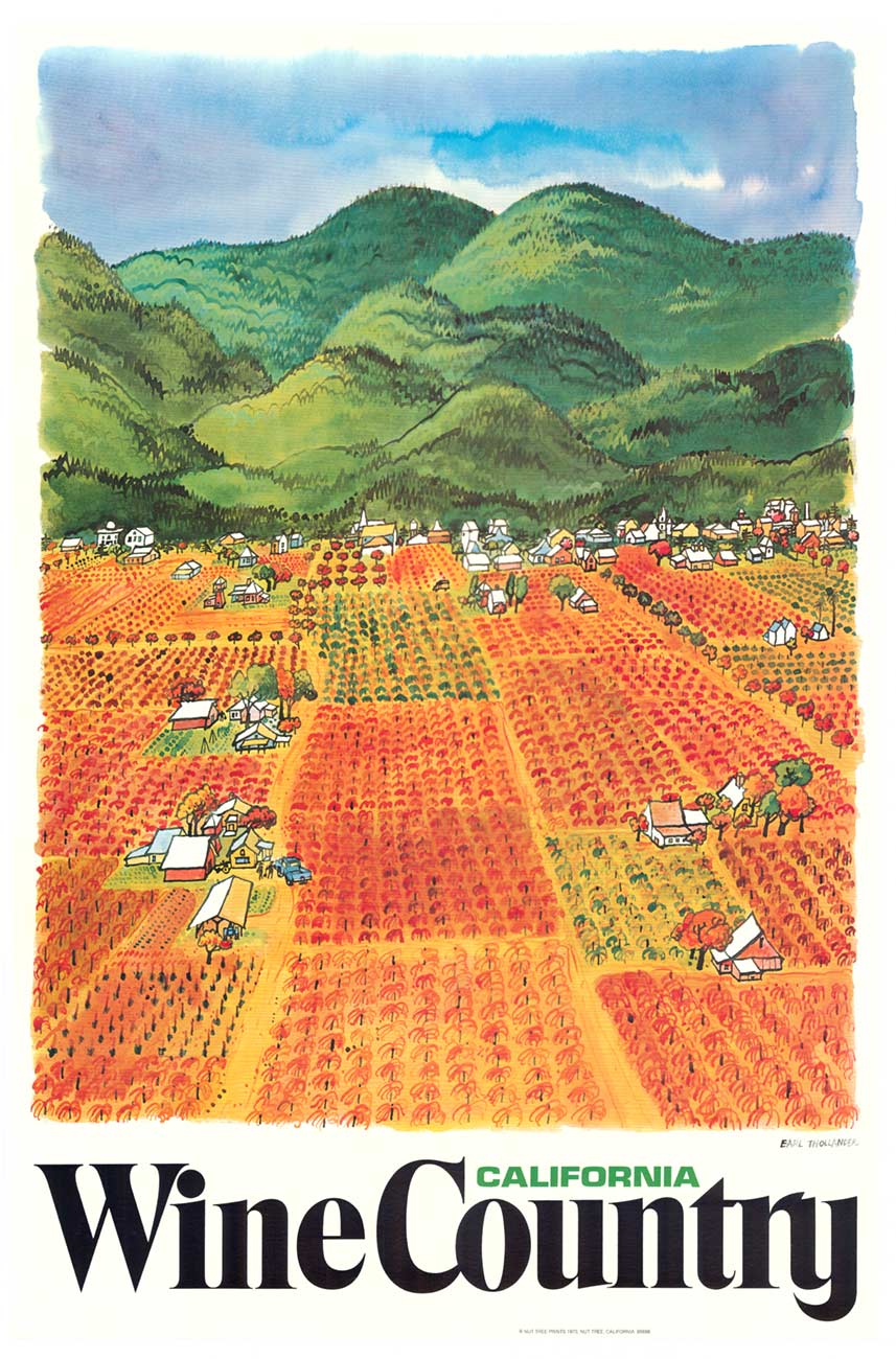 California Wine Country - Vineyards