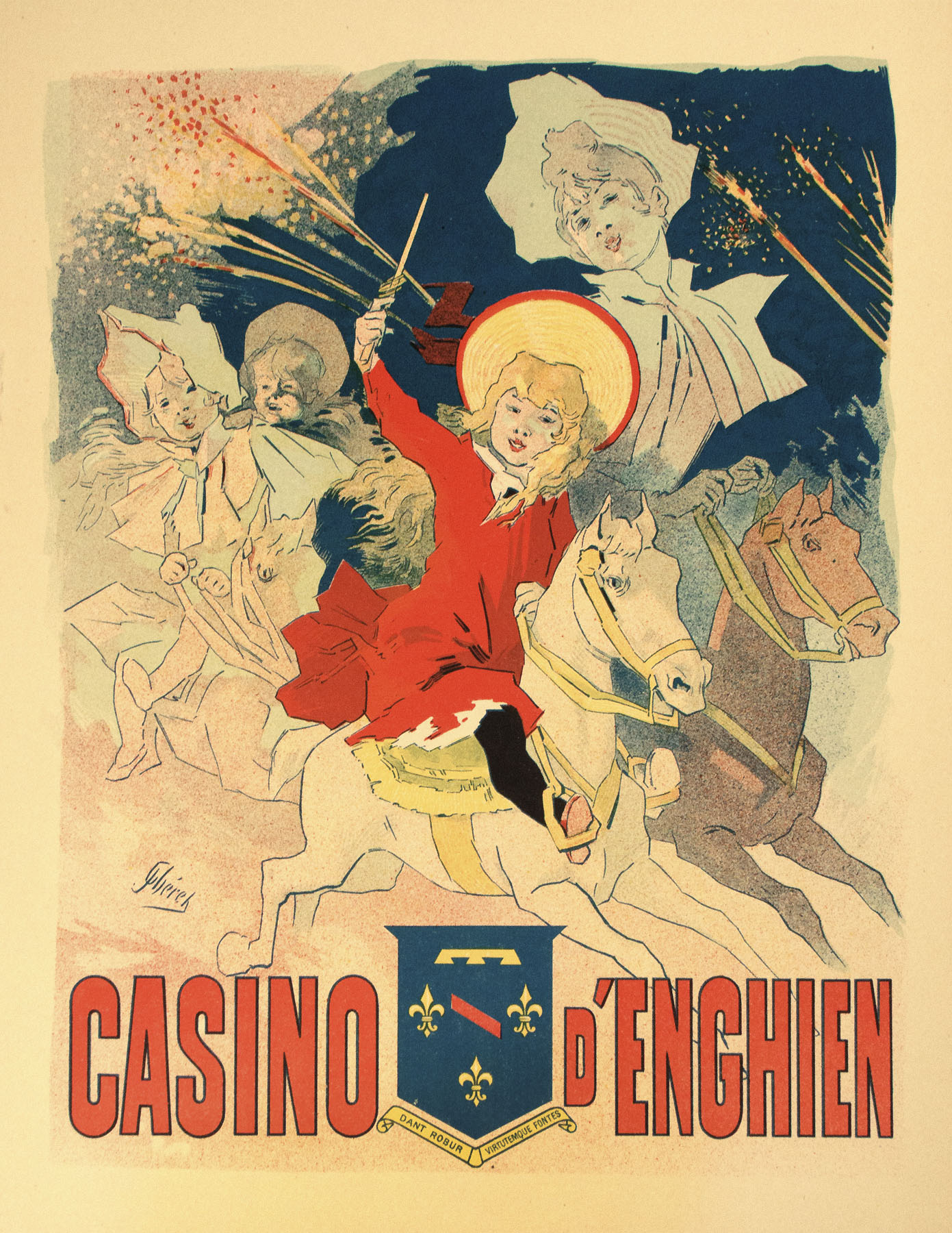 Casino d'Enghien, "Maitres de l'Affiche" plate 129